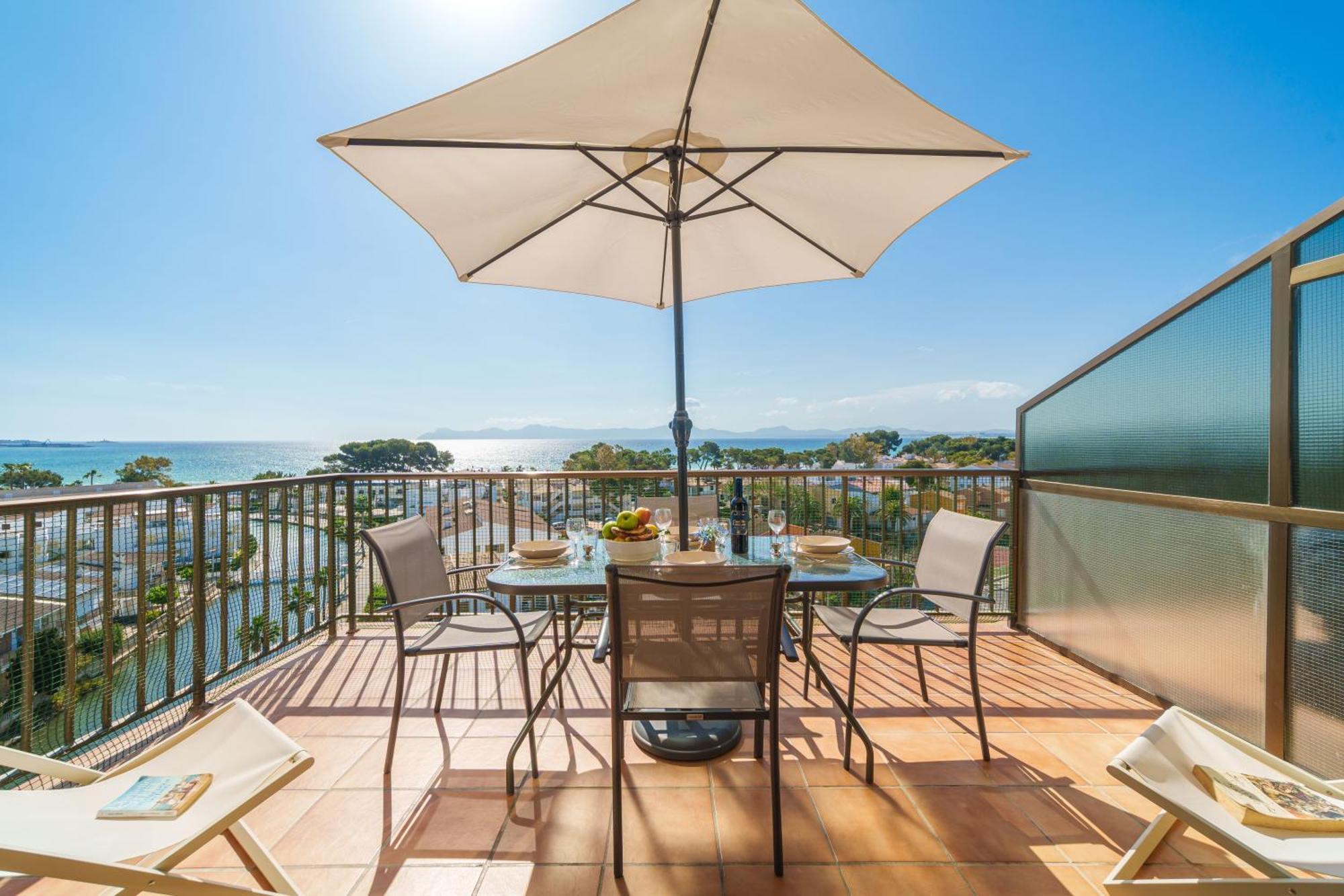 Apartment The Shell Ii, Beach Views And Pool アルクディア エクステリア 写真